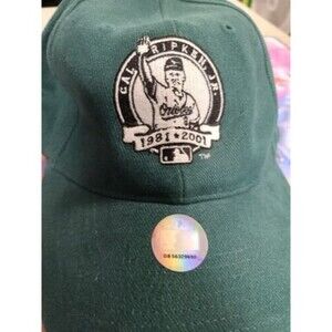 Cal Ripken Jr 20th Anniversary Hat 1981 - 2001 Baltimore Orioles NEW